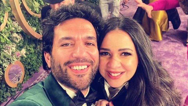 حسن الرداد يتغزل فى إيمى سمير غانم بمناسبة عيد ميلادها