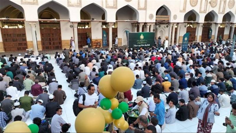 «بيت الزكاة والصدقات» يُطلق أكبر مائدة إفطار بالجامع الأزهر بمناسبة يوم عرفة