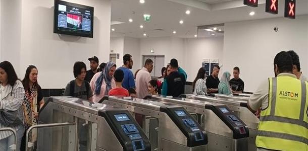 إقبال كبير على مونوريل شرق النيل في ختام إجازة عيد الأضحى