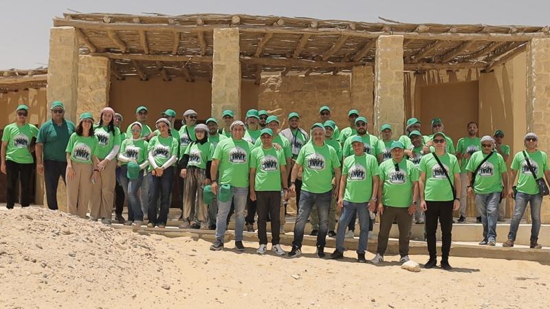 بمناسبة يوم البيئة العالمي.. شركة الفيوم للغاز تطلق مبادرة بيئية بوادي الريان