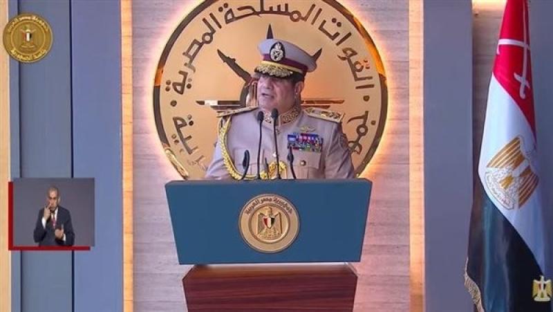 ننشر النص الكامل لكلمة الرئيس السيسي خلال افتتاح القيادة الاستراتيجية للدولة بالعاصمة الجديدة