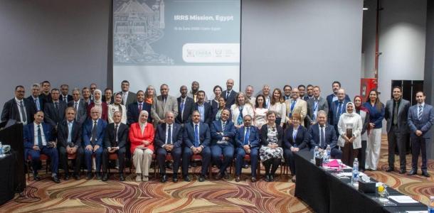 هيئة الرقابة النووية والإشعاعية تستعرض نتائج بعثة المراجعة الرقابية المتكاملة (IRRS)