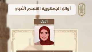 رسميًا.. ننشر أسماء الطلاب الحاصلين على المراكز الثلاثة الأولى بالقسم الأدبي بالشهادة الثانوية الأزهرية 2026